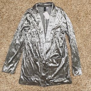 H&M Shining Jacket Velvet Jacket